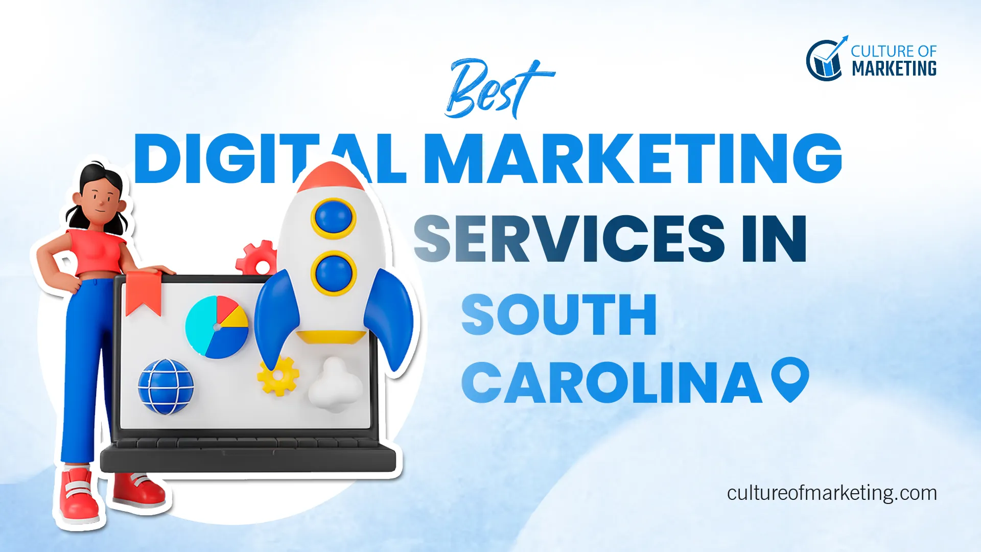 Banner showing best digital marketing services available in South Carolina